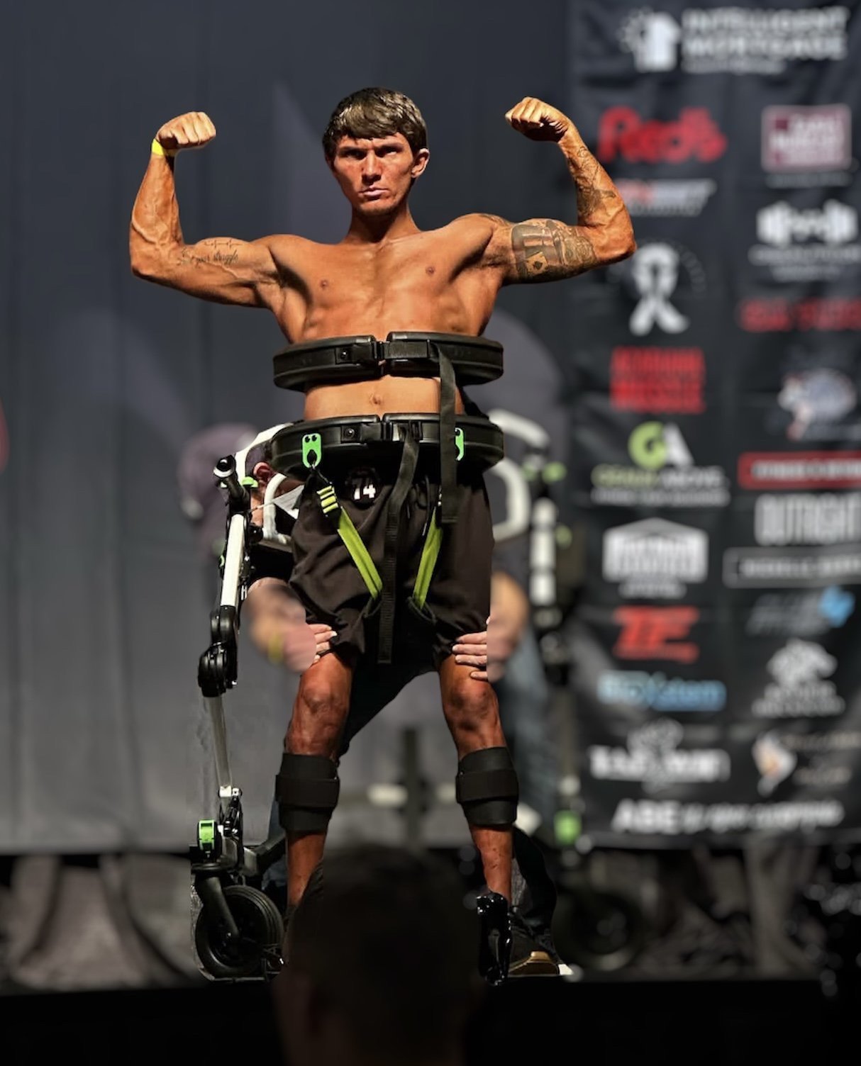 Current progress — standing/walking with assistance